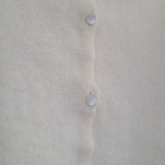 La Maille Sezane Super Kid Mohair Alpaca Blend Cardigan Sweater Women's Small - Picture 7 of 9